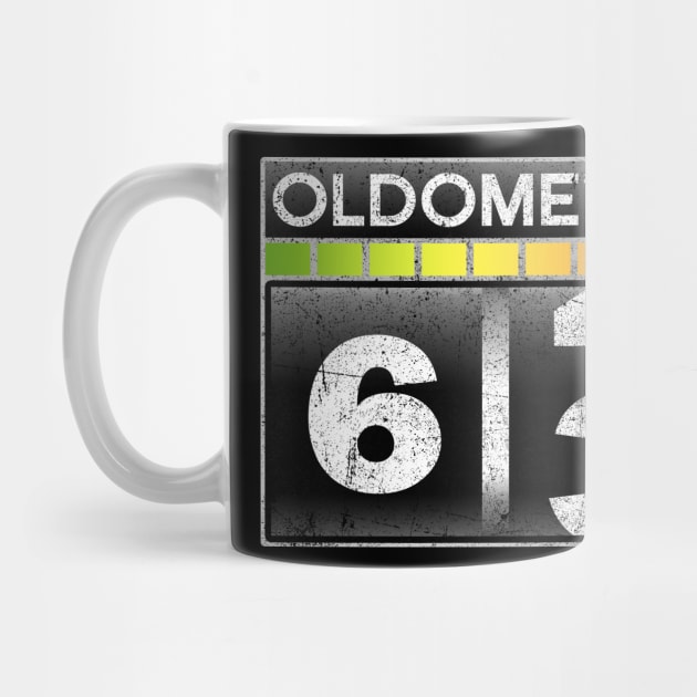 Oldometer 63 Awesome Since 1957 Funny 63rd Birthday Gift by Kens Shop